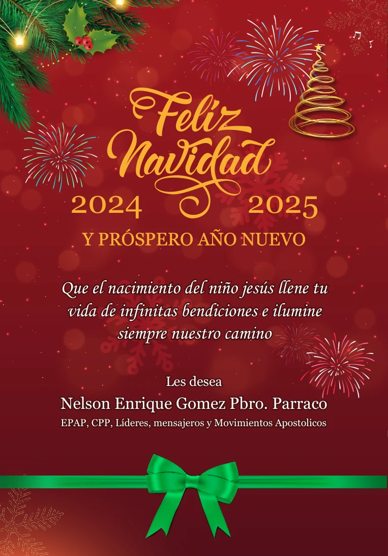 Pieza Feliz Navidad Parroquia Santa Teresita